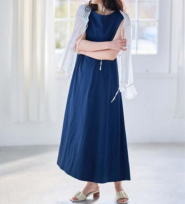 RANAN（ラナン）の「リボンドロストブラウス（ブラウス）」｜詳細画像