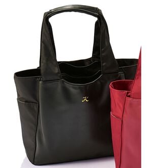 「ユリ・コジマ毎日活躍！２ウェイデザイン多機能軽量トート（トートバッグ）」｜ブラック
