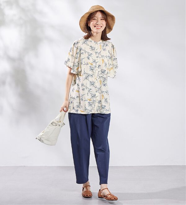 Viola e Viola（ヴィオラ エ ヴィオラ）の「シンプル細編みペーパーハット（帽子）」｜詳細画像