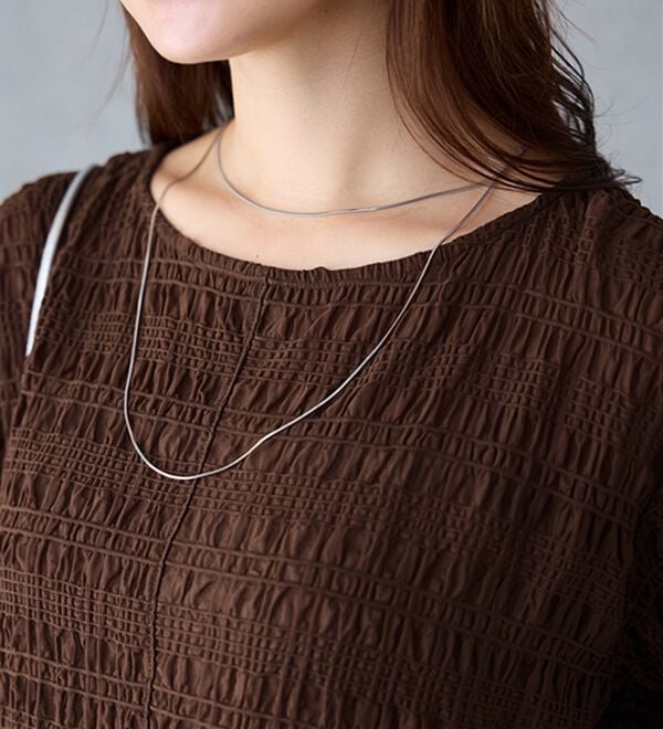 alotta（アロッタ）の「シアーシャーリングプルオーバー（カットソー）」｜詳細画像