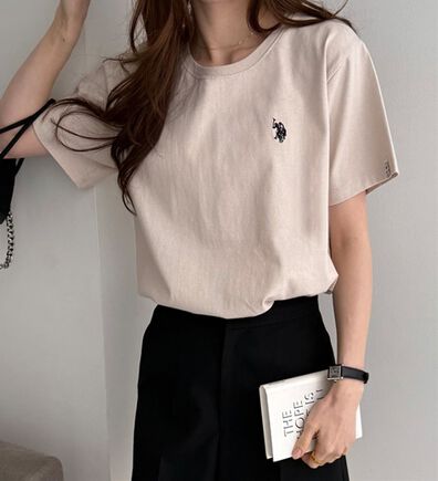 GeeRA（ジーラ）の「【ＵＳ．ＰＯＬＯ．ＡＳＳＮ】接触冷感ワンポイント刺繍Ｔシャツ（Tシャツ）」