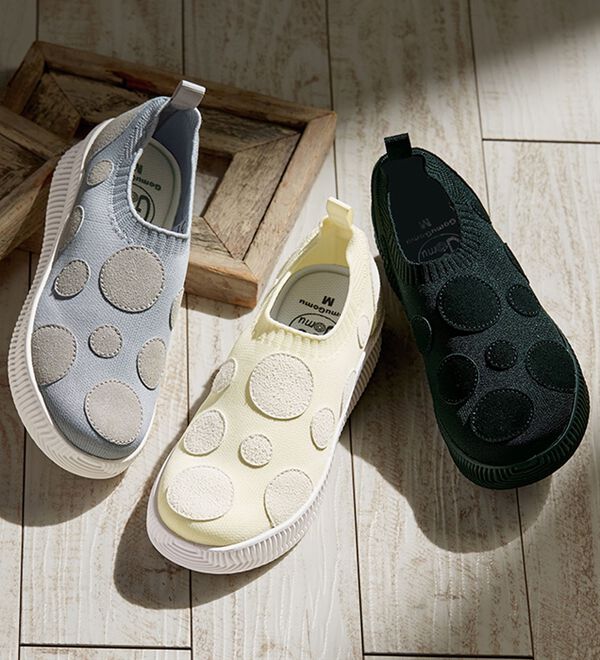 ルフラン（ルフラン）の「＜ゴムゴム＞厚底軽量ニットスニーカー（スニーカー）」｜詳細画像