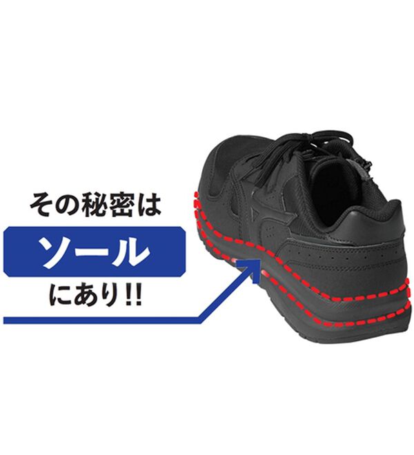 「＜ミズノ＞ウォーキングスニーカー（メンズスニーカー）」｜詳細画像