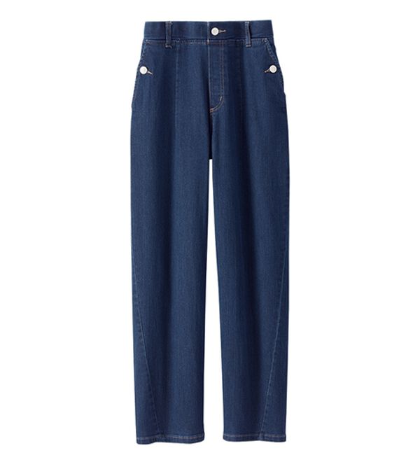 BELLUNA（ベルーナ）の「バルーンシルエットデニムパンツ（ワイドパンツ・ガウチョ）」｜詳細画像