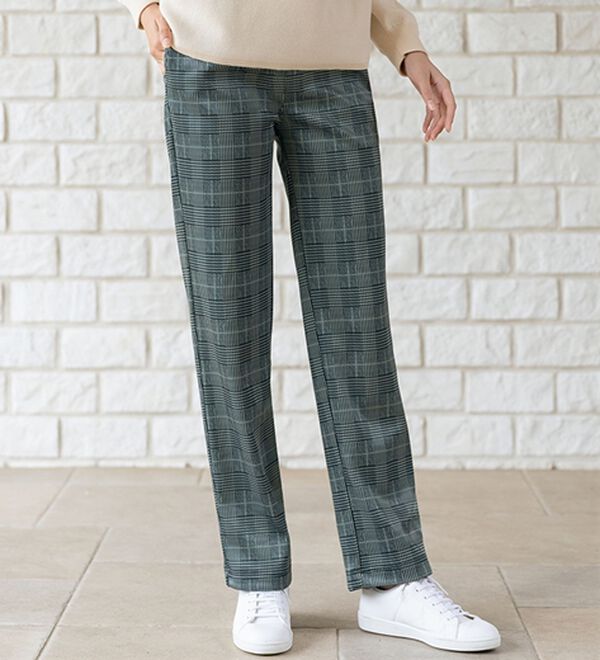 ルフラン（ルフラン）の「【３本組】「猫の毛が落ちやすい」裏起毛パンツ（フルレングスパンツ）」｜詳細画像