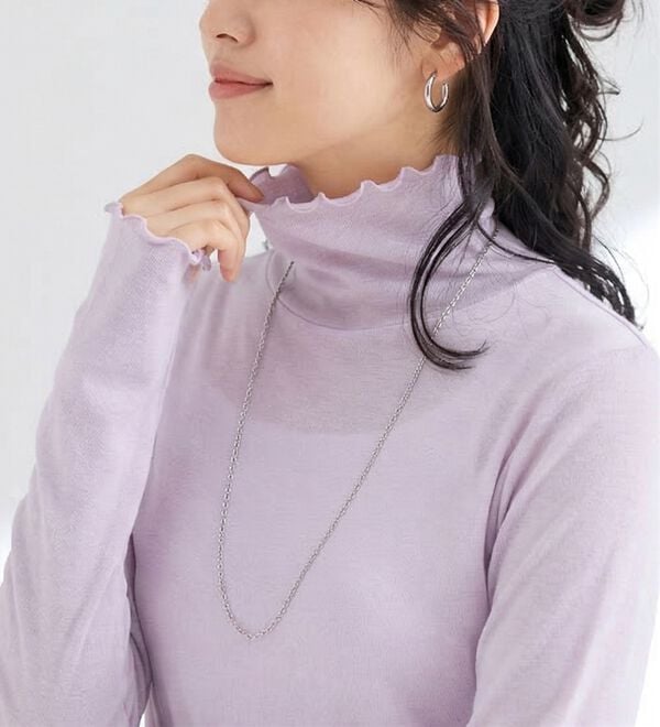 LAVIENNE（ラヴィエンヌ）の「【医師オススメ】素肌ベール　綿１００％ＵＶ対策インナー（肌着・インナーウェア）」｜詳細画像