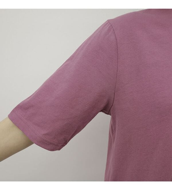 BELLUNA（ベルーナ）の「【５枚組】汗ジミ対策強撚綿１００％Ｔシャツ（Tシャツ）」｜詳細画像
