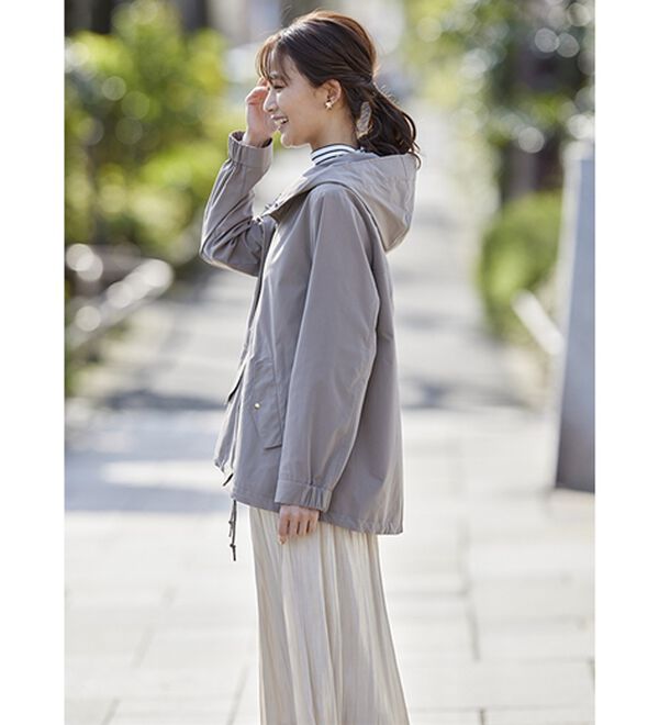 BELLUNA（ベルーナ）の「２枚組！秋冬に使える万能アウター（ハーフコート）」｜詳細画像