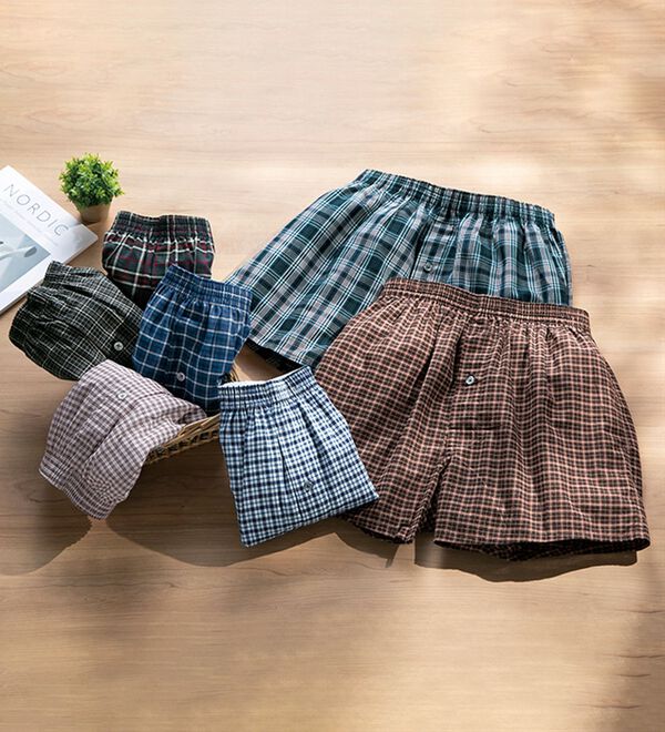 「爽快ドライ（Ｒ）綿１００％トランクス１週間パック（メンズトランクス）」｜詳細画像