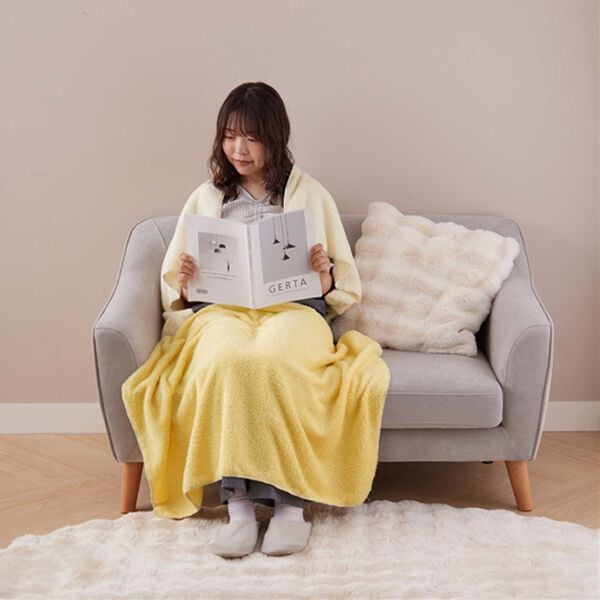 iellio（イエリオ）の「スフレベアコンパクトひざ掛け（肌掛布団・タオルケット）」｜詳細画像