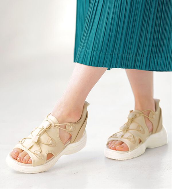 ルフラン（ルフラン）の「立ったまま履ける！スポーツサンダル（サンダル・ミュール）」｜詳細画像