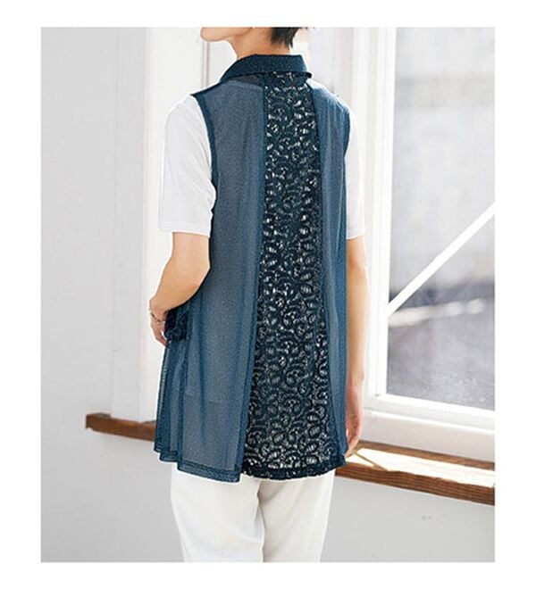 BELLUNA（ベルーナ）の「【２枚組】レース使いサマーベスト（ベスト）」｜詳細画像