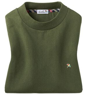 「アーノルド　パーマー　綿１００％接触冷感Ｔシャツ（メンズＴシャツ）」｜カーキ