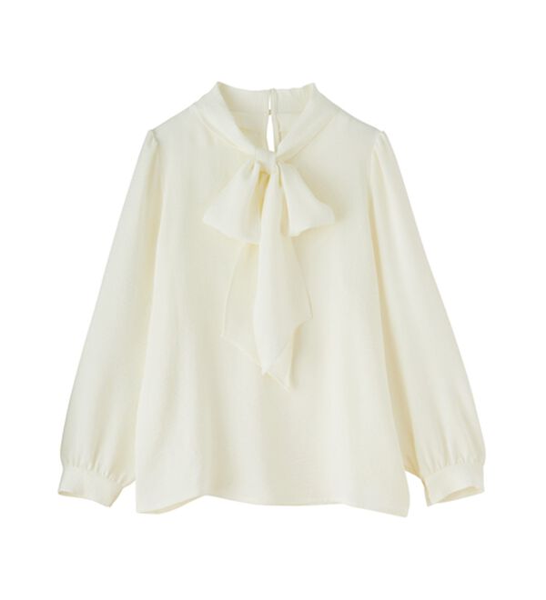 RANAN（ラナン）の「ボウタイリボンブラウス（ブラウス）」｜詳細画像