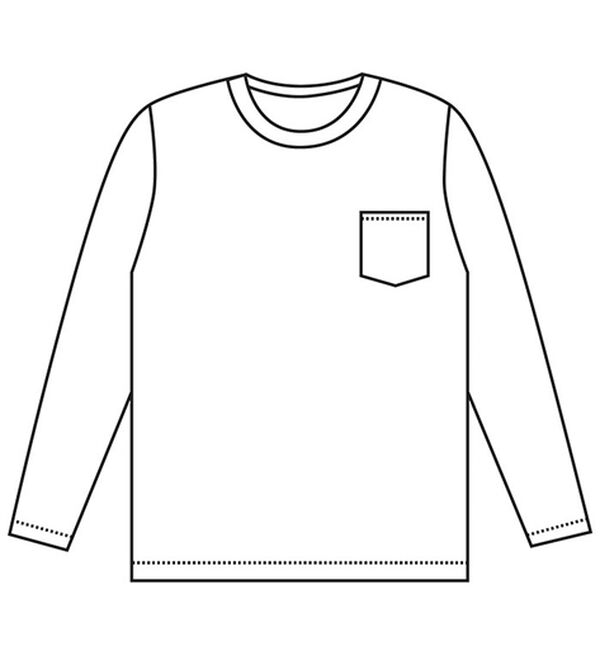 「【男女兼用】綿混ポケット付きＴシャツ（メンズシャツ）」｜詳細画像