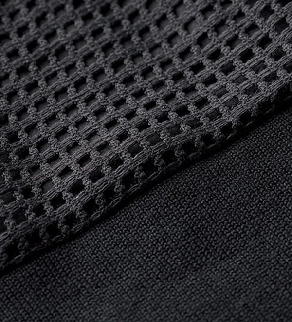 BELLUNA（ベルーナ）の「メッシュ編地切替レイヤード風ワンピース（その他ワンピース）」｜詳細画像