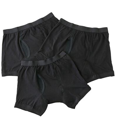 「【３枚組】ＮＥＷシャカシャカしな～い失禁ボクサー（メンズ尿漏れパンツ）」