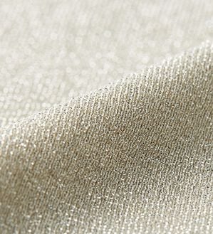 RANAN（ラナン）の「ひんやり！ラメカットソー　Ｔシャツ（Tシャツ）」｜ベージュ／シルバー