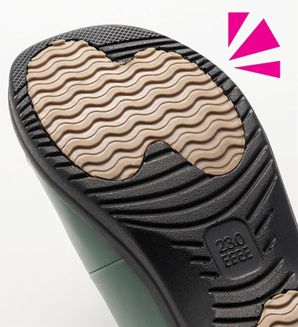 ルフラン（ルフラン）の「＜ラシーナリュクス＞４Ｅ牛革甲ゴムシューズ（スニーカー）」｜詳細画像