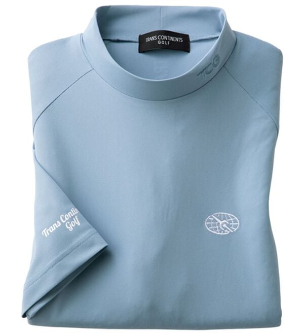 「＜トランスコンチネンツゴルフ＞ドライ７カラーズシャツ（メンズスポーツウェア（トップス））」｜ブルーグレー