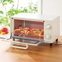 「新　温度調整付使いやすいオーブントースター（キッチン家電・調理家電）」