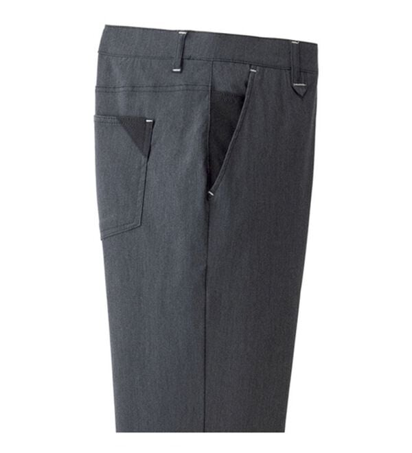 「【２本組】夏のオトナの杢調モノトーンパンツ（メンズフルレングスパンツ）」｜詳細画像