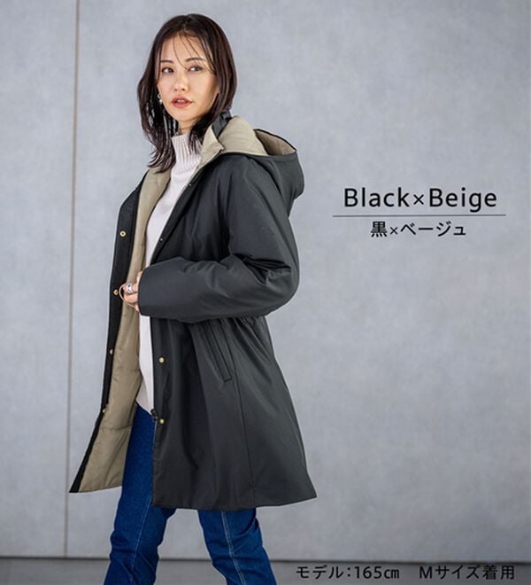 BELLUNA（ベルーナ）の「Ａｉｒｙ　＆Ｗａｒｍ　あったか軽量デザインコート（ロングコート）」｜詳細画像