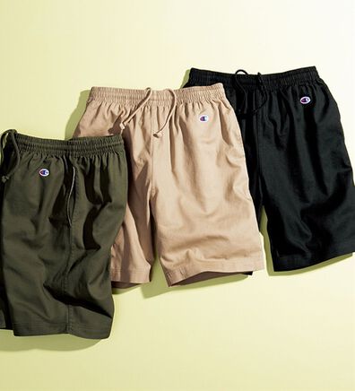 「＜チャンピオン＞綿１００％ツイルハーフパンツ（メンズハーフパンツ）」