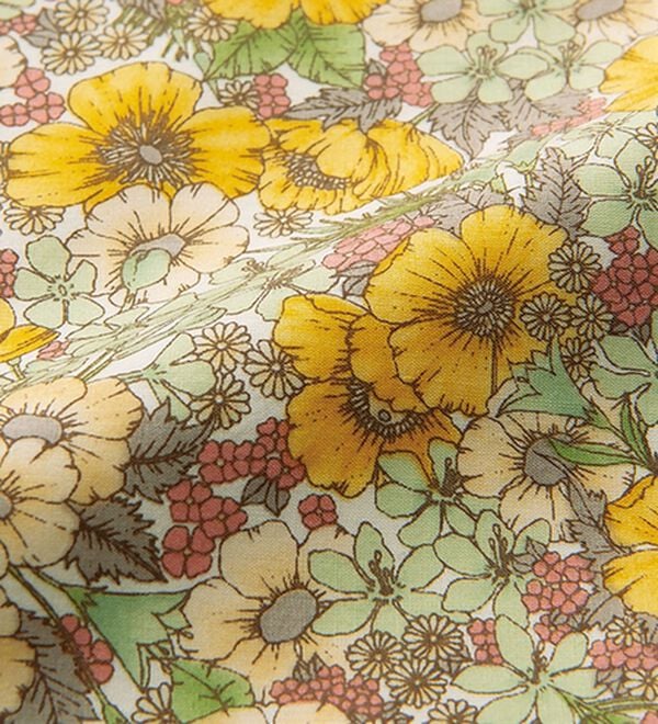 「リバティプリント・コットン耳が痛くなりにくいマスク・マスクケース（衛生用品・マスク）」｜詳細画像