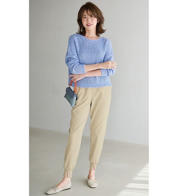 RANAN（ラナン）の「機能付き！裾スリットパンツ（フルレングスパンツ）」｜詳細画像