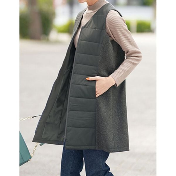 BELLUNA（ベルーナ）の「＜カポック混＞２ＷＡＹジャンパースカート（ジャンパースカート）」｜詳細画像