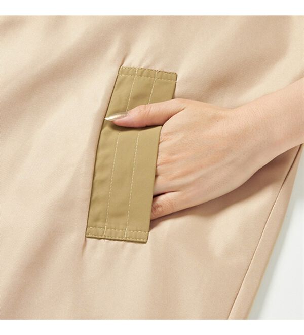 RANAN（ラナン）の「異素材ミリタリーコート（ロングコート）」｜詳細画像