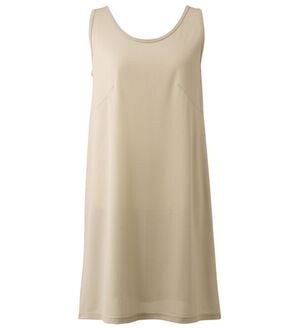 LAVIENNE（ラヴィエンヌ）の「新・さらっと涼感メッシュスリップ（スリップ・ペチコート）」｜85cm丈グレージュ