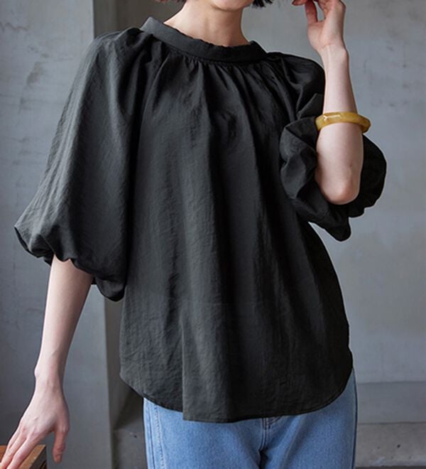 RANAN（ラナン）の「バルーンスリーブブラウス（ブラウス）」｜詳細画像