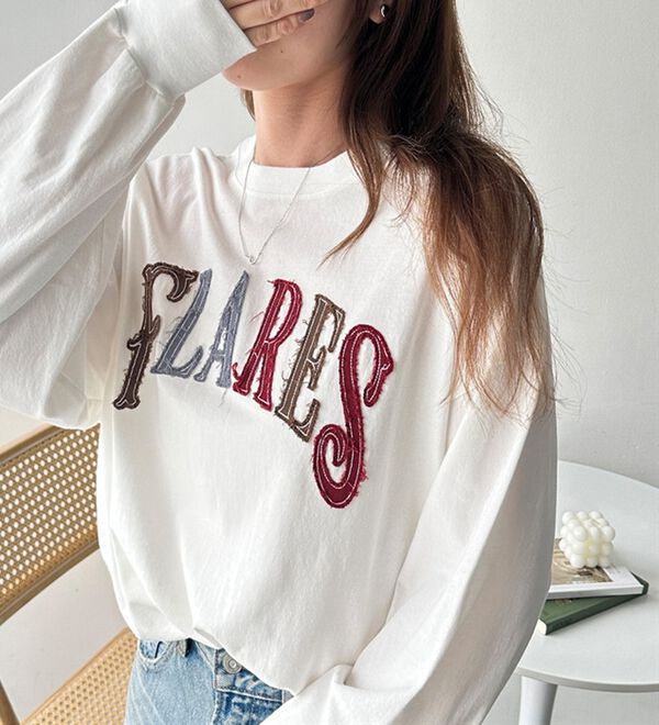 GeeRA（ジーラ）の「カラフルパッチロゴロンＴ（カットソー）」｜詳細画像