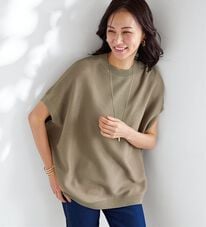 BELLUNA（ベルーナ）の「華奢見せ！ドルマンニットプルオーバー（ニット・セーター）」