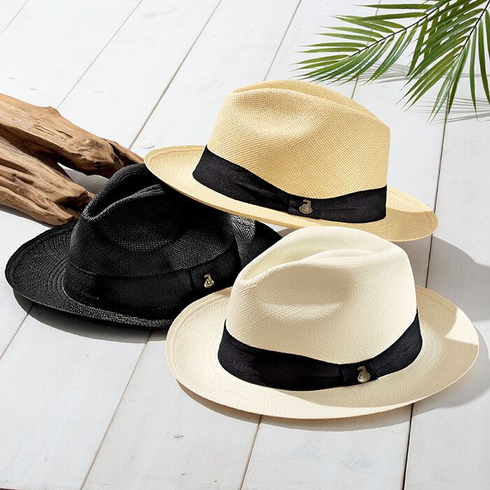 美品 PABLO VINCI Panama hat パナマハット M/L PABLO VINCI Panama