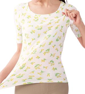 「フィットガーゼ半袖インナー（肌着・インナーウェア）」｜詳細画像