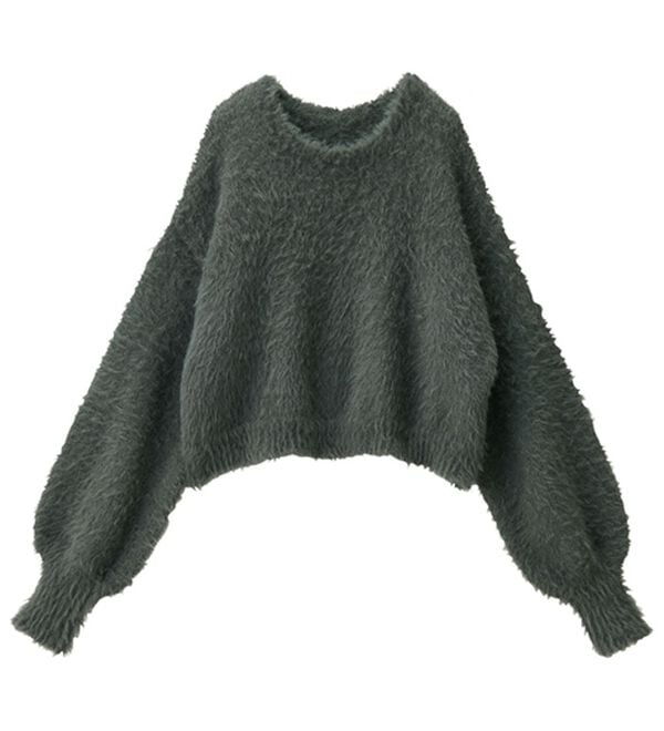 RANAN（ラナン）の「フェザーニットワンピースアンサンブル（ニットワンピース）」｜詳細画像