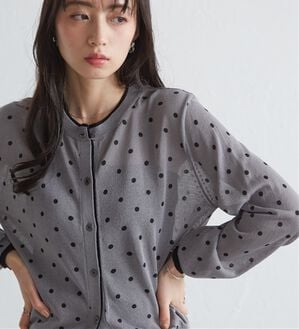 RANAN（ラナン）の「レイヤード風バイカラーシアーカーデ（ニットカーディガン）」｜グレードット