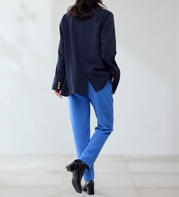 RANAN（ラナン）の「洗える！ゴールド調ボタンWテーラードジャケット（テーラードジャケット）」｜詳細画像