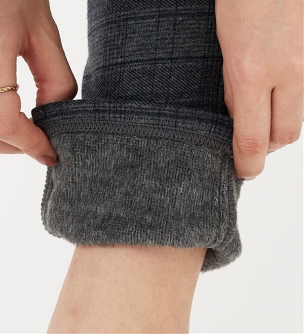 BELLUNA（ベルーナ）の「【あったか仕様♪】すっきり見え！裏ファーパンツ（フルレングスパンツ）」｜詳細画像