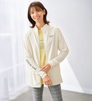 BELLUNA（ベルーナ）の「＜ＥＬＬＥ　Ａｃｔｉｖｅ＞気化冷却ラッシュガードジャケット（その他ジャケット）」｜オフ白