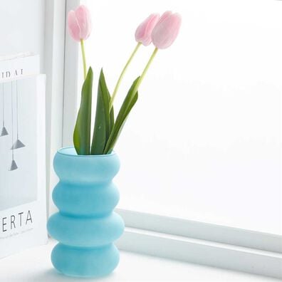 iellio（イエリオ）の「ｎｅｕｌｏ　スタックリン・ガラスベース＜花器・花瓶＞（その他キッチン用品）」