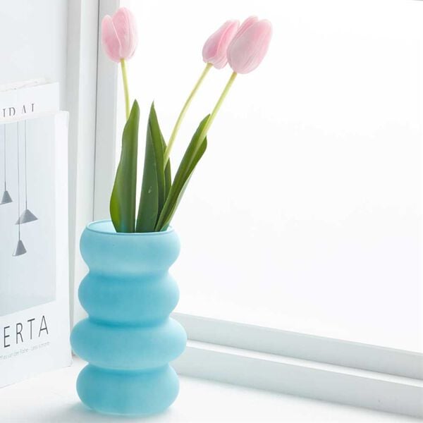 iellio（イエリオ）の「ｎｅｕｌｏ　スタックリン・ガラスベース＜花器・花瓶＞（その他キッチン用品）」｜詳細画像