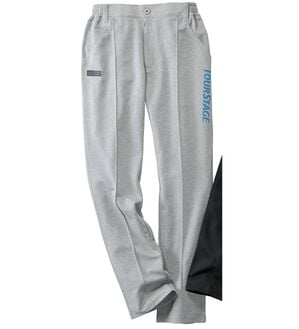 「＜ツアーステージ＞こだわりカチオンカルゼパンツ（メンズフルレングスパンツ）」｜グレー