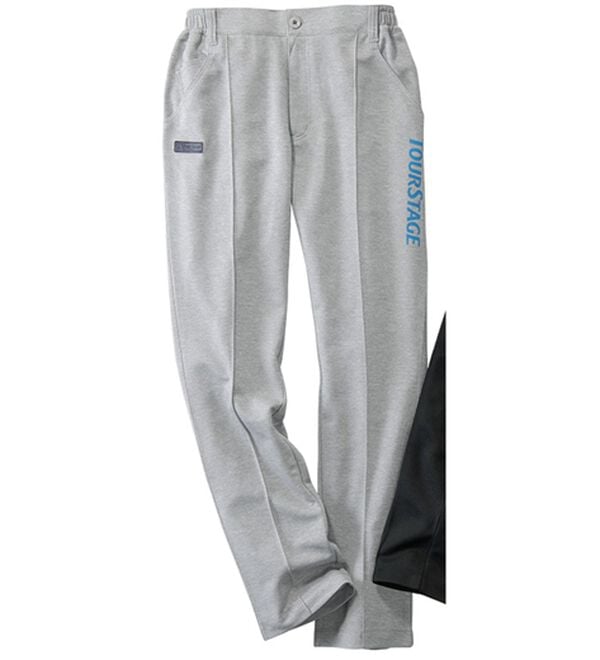 「＜ツアーステージ＞こだわりカチオンカルゼパンツ（メンズフルレングスパンツ）」｜グレー