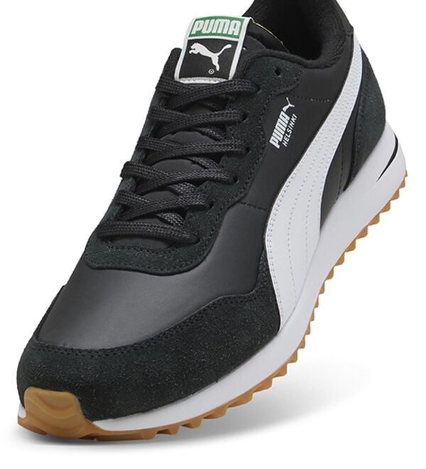 「 ＜ｐｕｍａ＞ヘルシンキ　スパイクレスゴルフシューズ（メンズウォーキングシューズ）」｜ブラック