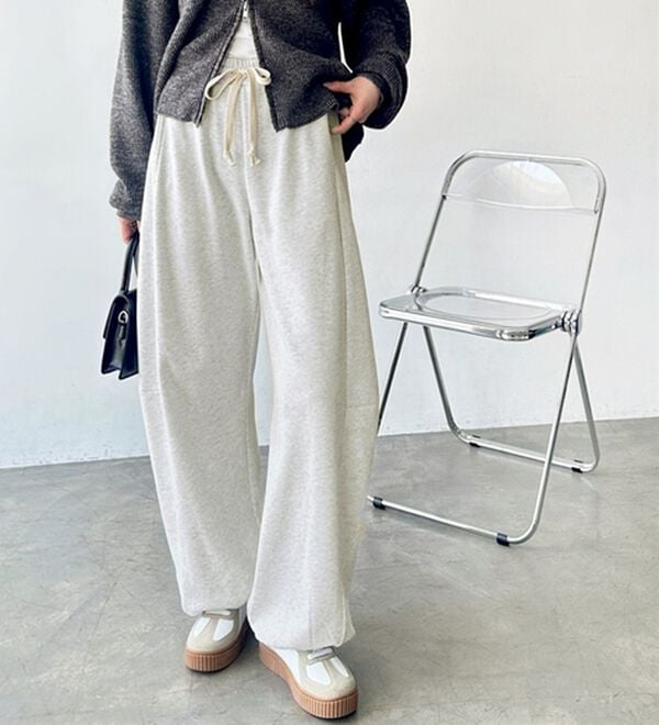 GeeRA（ジーラ）の「２ＷＡＹカーブスウェットパンツ（フルレングスパンツ）」｜詳細画像