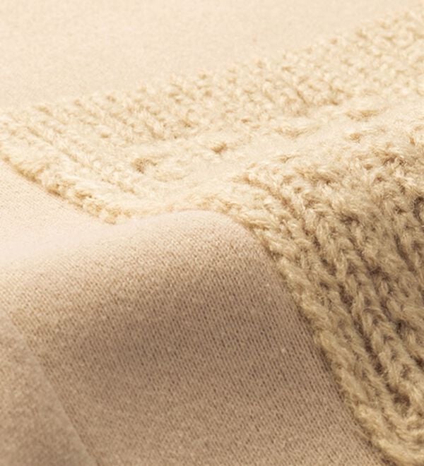 BELLUNA（ベルーナ）の「裏起毛素材ニット切替チュニック（チュニック）」｜詳細画像